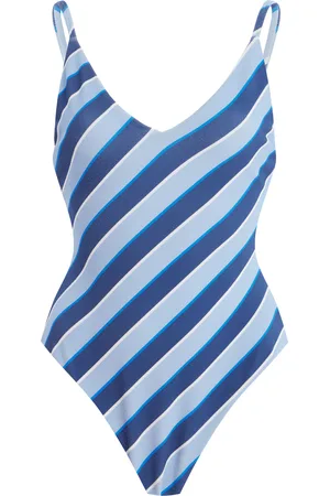 Zulu & Zephyr Striped One-Piece Swimsuit, , US 2