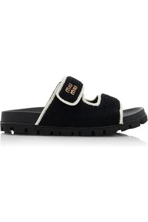Miu Miu Crocheted Sandals, , IT 36