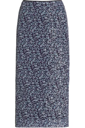 ROTATE Sequined Floral-Mesh Midi Skirt, , EU 38