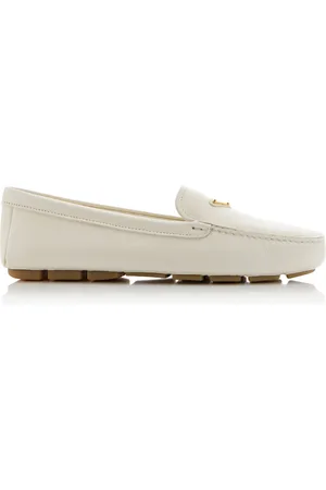 Prada Leather Driving Loafers, , IT 37