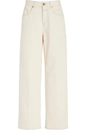 Closed Nikka Rigid Mid-Rise Wide-Leg Jeans, , 26