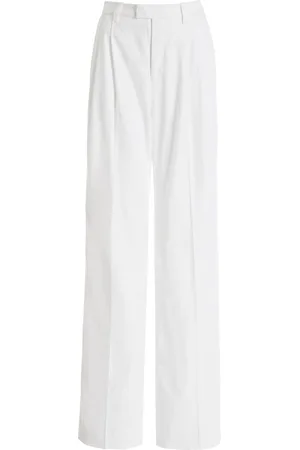 Favorite Daughter Exclusive Low Favorite Pleated Linen Wide-Leg Pants, , US 10