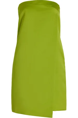 Serafini Strapless Duchess Satin Mini Dress, , IT 40