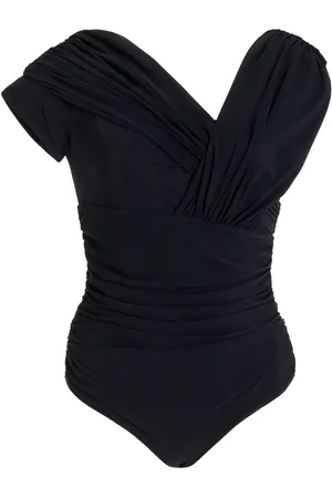 AGOLDE Etienne Asymmetric Jersey Bodysuit, , XS