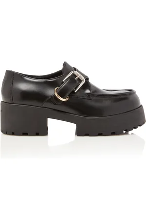 Givenchy Voyou Leather Monk-Strap Loafers, , IT 37