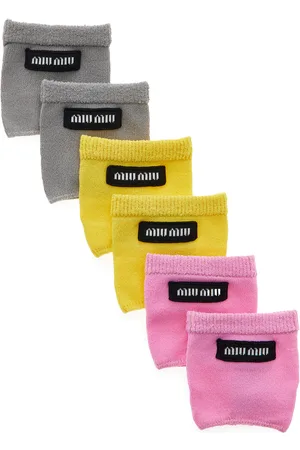 Miu Miu 3-Pack Socks, , OS