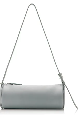 Proenza Schouler Silo Satin-Leather Shoulder Bag, , OS