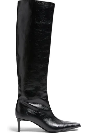 Khaite Ona Leather Knee Boots, , IT 36.5