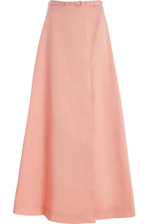 AJE Etta Taffeta Maxi Skirt, , AU 4