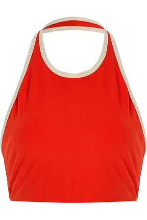 Norba Kiki Contrast-Trim Jersey Top, , XS