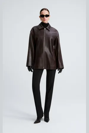 Nour Hammour Layne Lambskin Leather Jacket, , FR 36