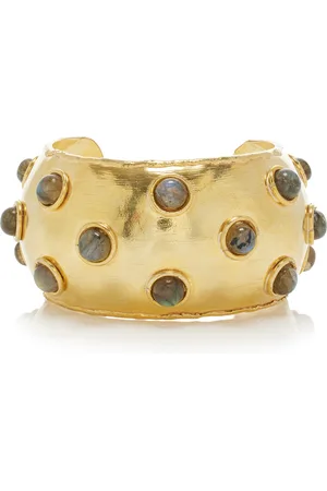 Sylvia Toledano 22K Gold-Plated Labradorite Déesse Cuff, , OS, , Gifts For Her