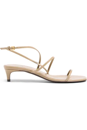 Khaite Loop Leather Sandals, , IT 36.5