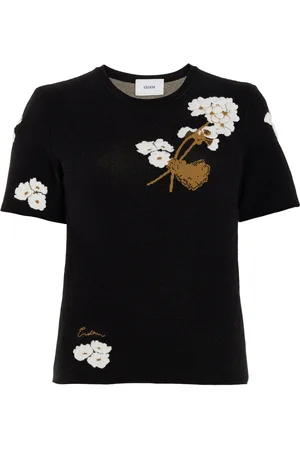 Erdem Embroidered Knit Top, , L