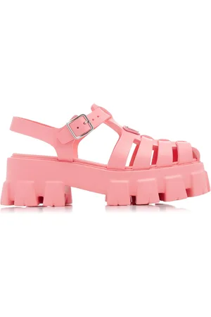 Prada Monolith Rubber Fisherman Sandals, , IT 41
