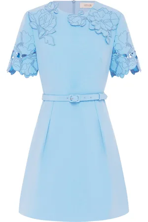 LEO LIN Aurélie Appliquéd Mini Dress, , AU 6