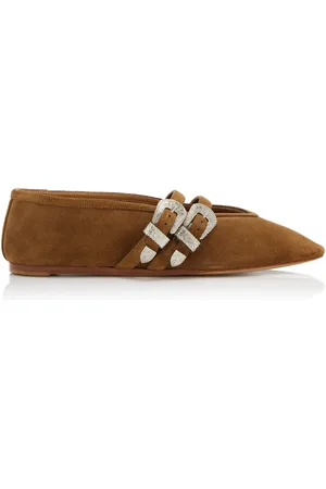 Le Monde Beryl Claudia Suede Ballet Flats, , IT 41