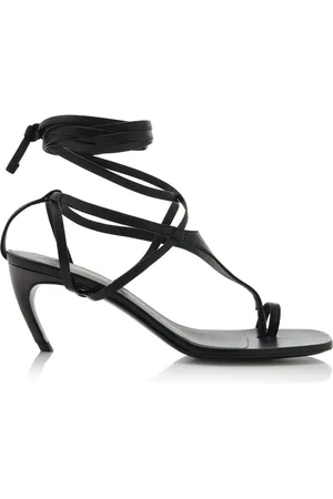 The Attico Nova Leather Thong Sandals, , IT 36