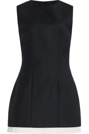 Anna Quan Mabel Stretch-Wool Mini Dress, , UK 4