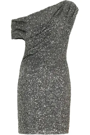 Significant Other Beau Off-The-Shoulder Sequined Mini Dress, , US 2