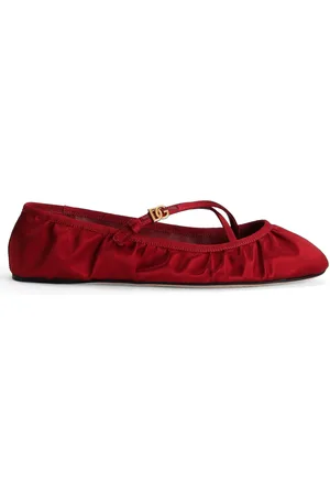 Dolce & Gabbana Satin Ballet Flats, , IT 36