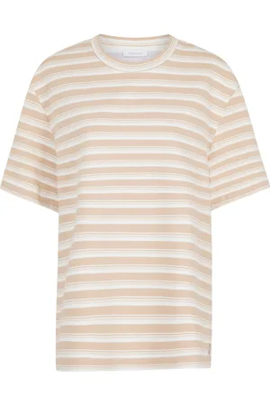 Paco rabanne Striped Cotton T-Shirt, , XS
