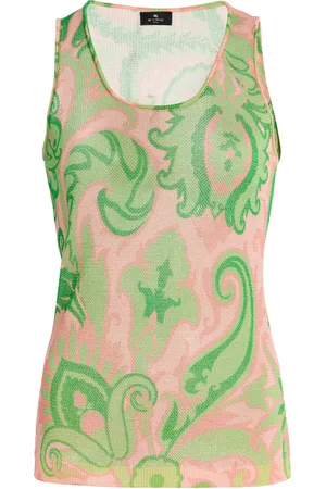 Etro Metallic Knit Tank Top, , IT 38