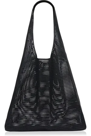 St Agni Perforated Soft Leather Tote Bag, , OS