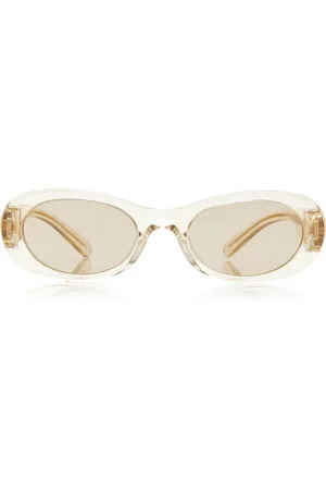 Miu Miu Oval-Frame Acetate Sunglasses, , OS