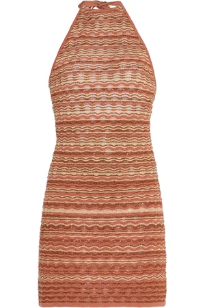 Cult Gaia Erina Knit Mini Halter Dress, , XS