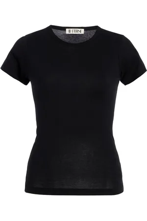 ÉTERNE Cotton-Modal T-Shirt, , XS
