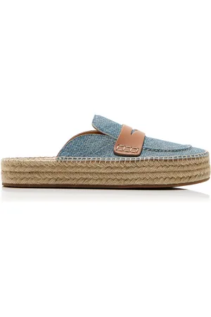 J.W.Anderson Suede Loafer Espadrillas, , IT 36