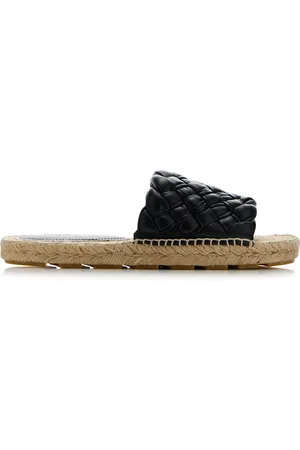 Bottega Veneta Jack Leather Espadrille Sandals, , IT 36