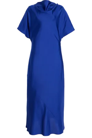 Rohe Draped Silk Dress, , FR 34