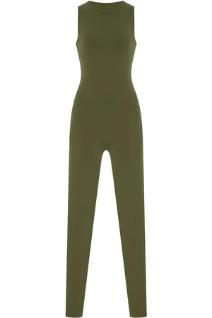Norba Asymmetric Cut-out Jersey Leotard, , XS