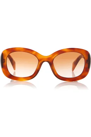 Prada Round-Frame Acetate Sunglasses, , OS