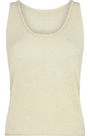 Escvdo Ofrenda Cotton Knit Tank Top, , S
