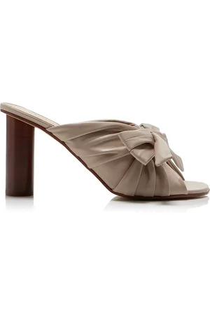 J.W.Anderson Bow-Detailed Leather Sandals, , IT 36