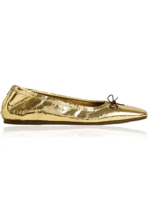 Golden Goose Amy Laminated Leather Ballet Flats, , IT 36