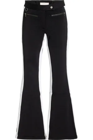 Erin Snow Phia Racer Stripe Flared Pants, /white, US 4