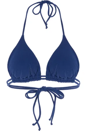 Oas Exclusive Riviera Starry Azzurra Knit Bikini Top, , XS
