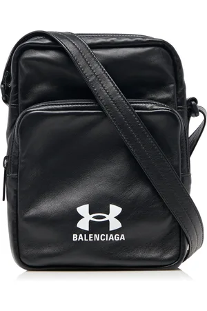 Balenciaga X Under Armour Leather Crossbody Bag, , OS