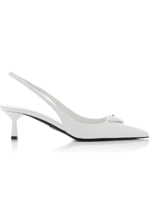Prada Leather Slingback Pumps, , IT 37