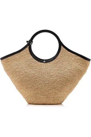 Courrèges Maxy Holy Raffia Tote Bag, , OS