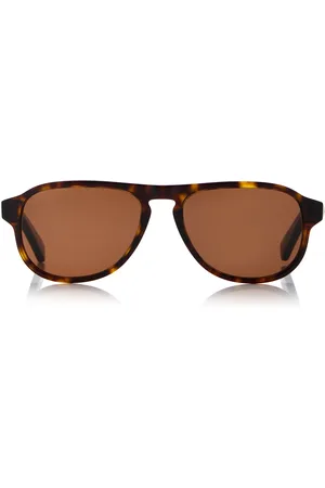 Bottega Veneta Aviator-Frame Acetate Sunglasses, , OS