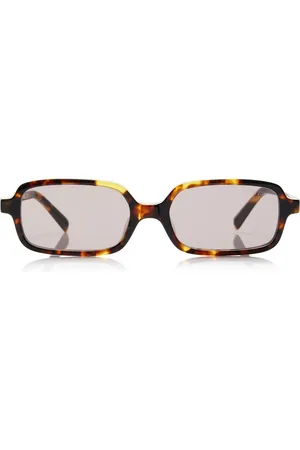Miu Miu Miu Regarde Rectangle-Frame Acetate Glasses, , OS