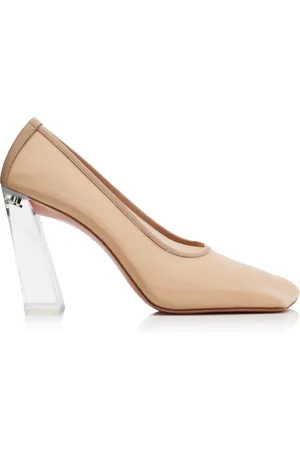 Amina Muaddi Charlotte Mesh Pumps, , IT 37