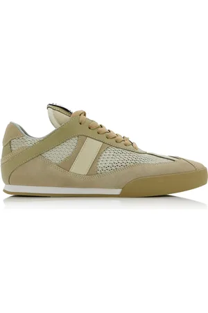 Chloé Kick Leather-Mesh Sneakers, , IT 36