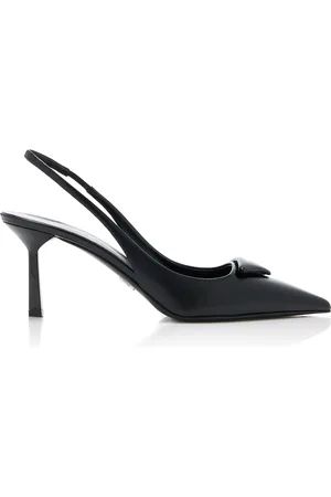 Prada Leather Slingback Pumps, , IT 37