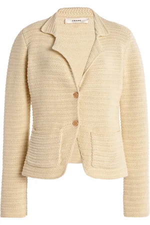 Frame The Crochet Cotton Blazer, , XS